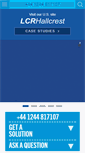 Mobile Screenshot of lcrhallcrest.com